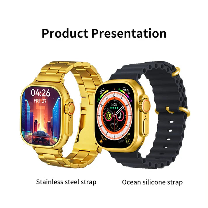💎 Gold Ultra Watch – 24K Premium Edition | ساعة جولد ألترا الفاخرة